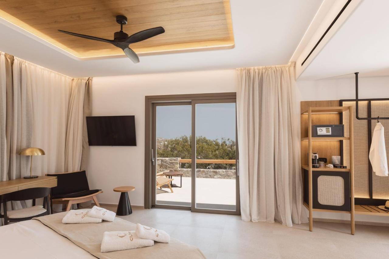 Calma Suites Mykonos Псароу Экстерьер фото