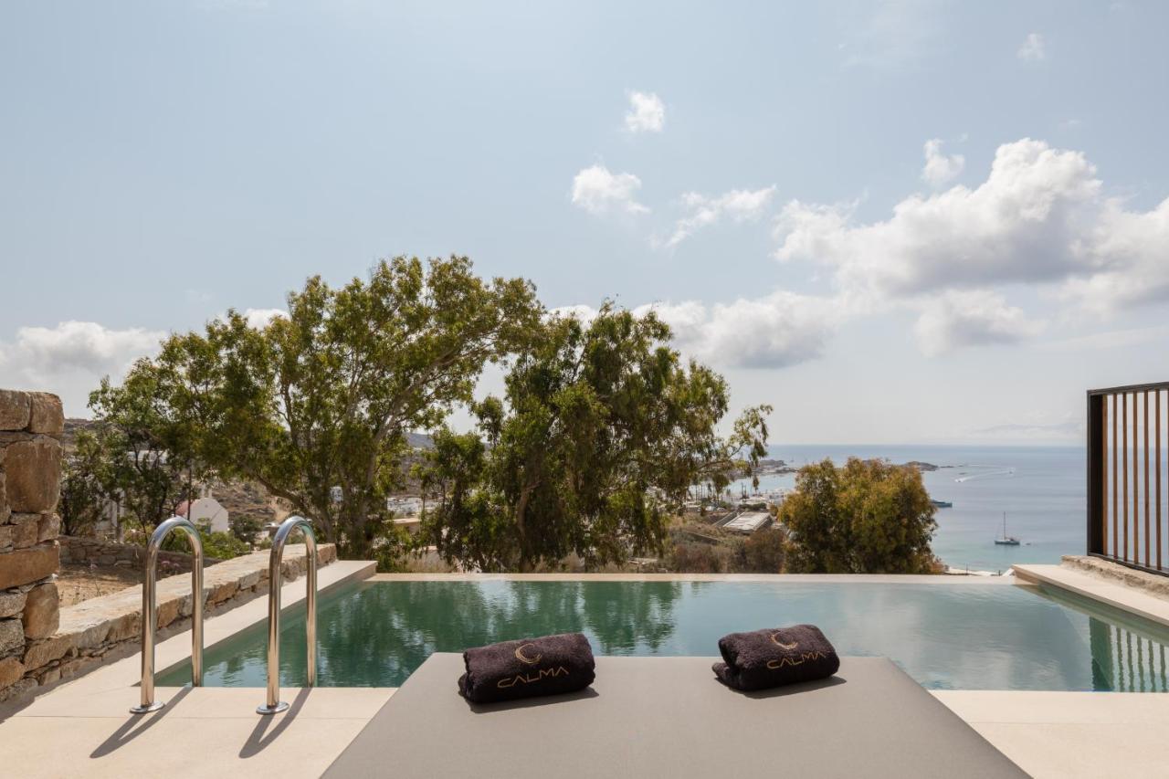 Calma Suites Mykonos Псароу Экстерьер фото